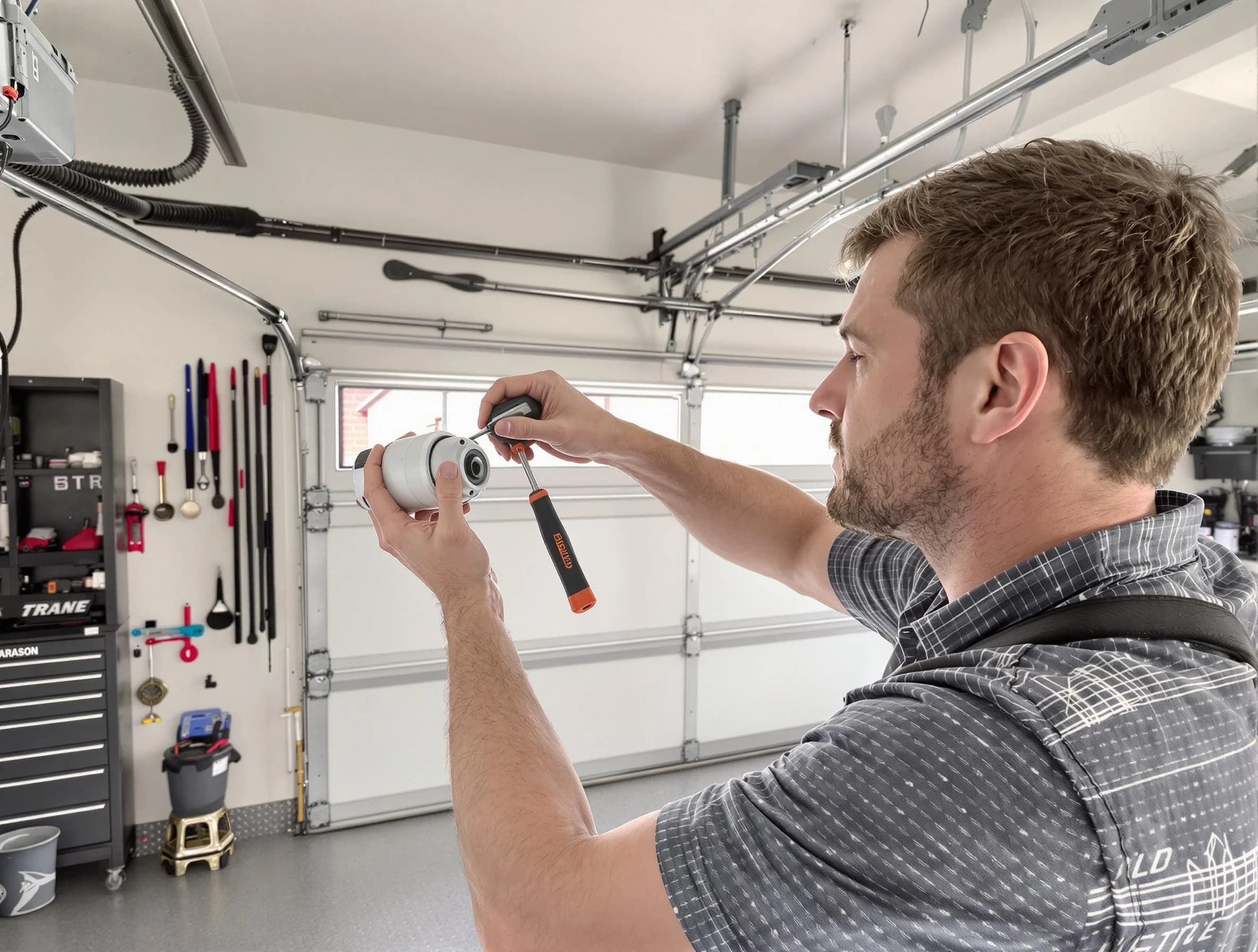 Garage door opener repair service by Castle Pines Garage Door Repair in Castle Pines