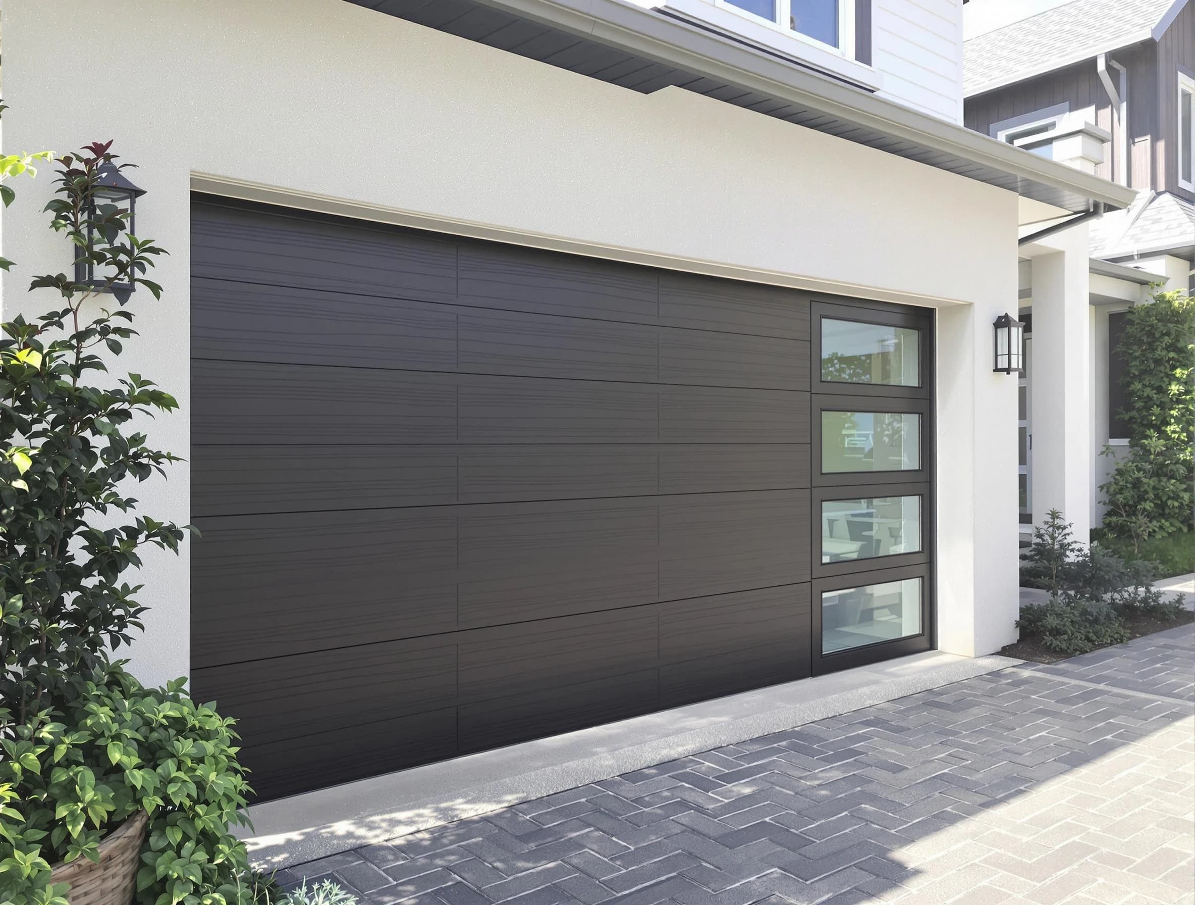 Custom garage door installation by Castle Pines Garage Door Repair in Castle Pines
