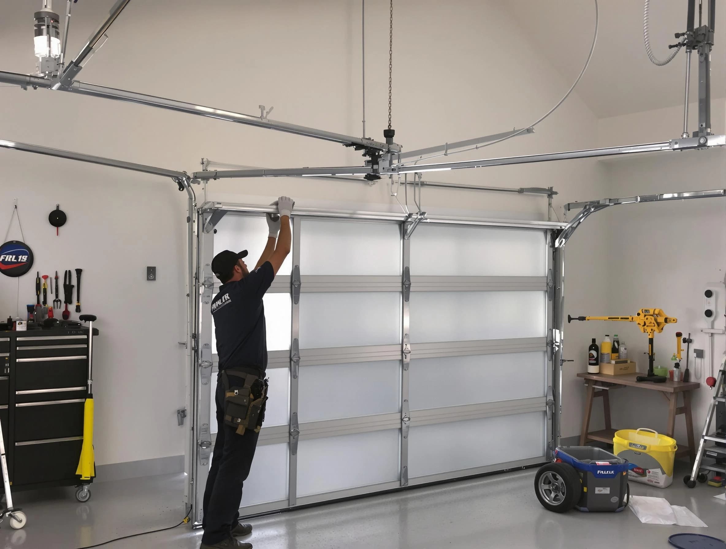 Castle Pines Garage Door Repair certified team performing precision garage door installation in Castle Pines
