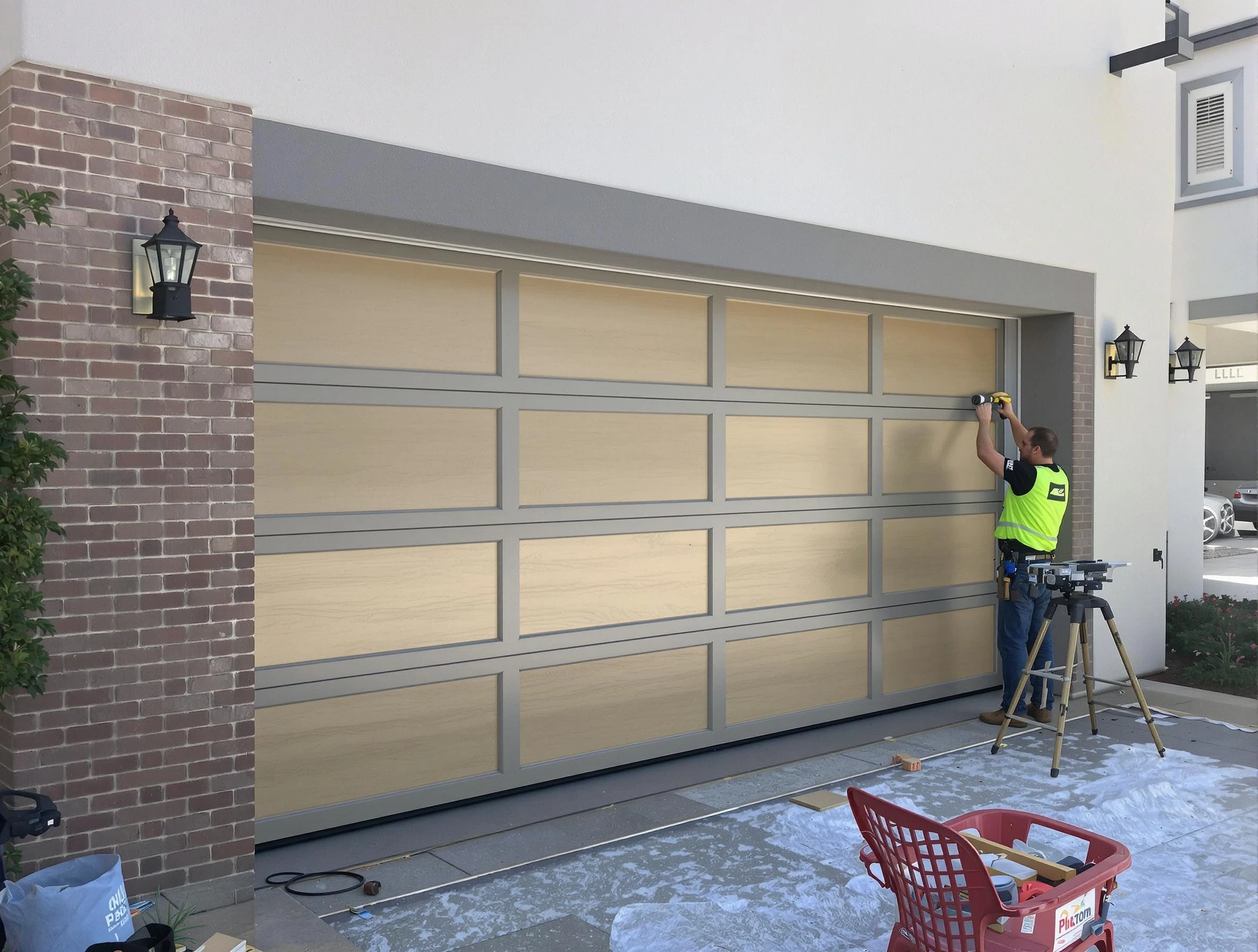 Garage door replacement service by Castle Pines Garage Door Repair in Castle Pines