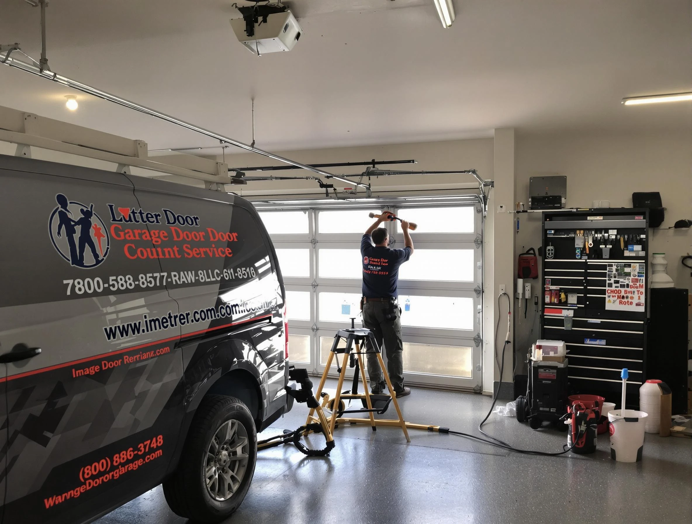 Castle Pines Garage Door Repair rapid response team performing same-day repair in Castle Pines